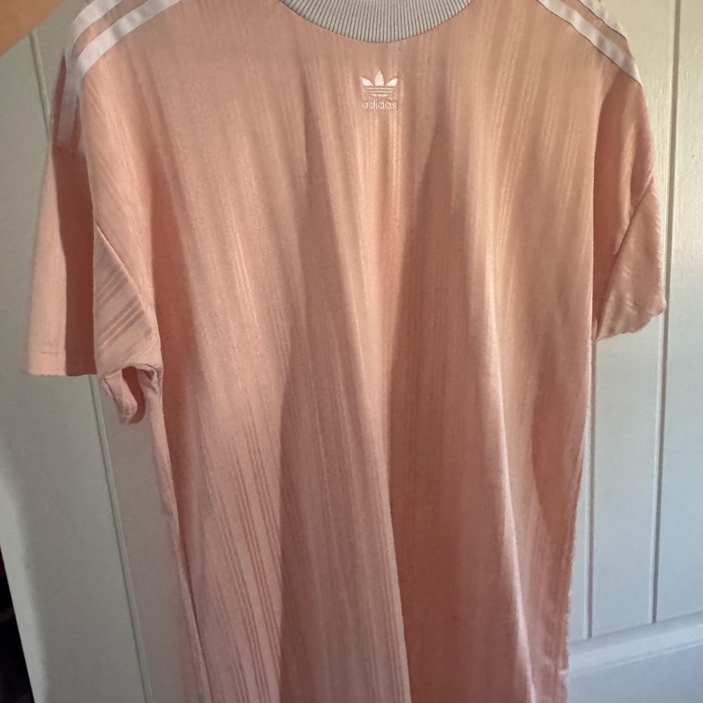 Adidas Womens Pink T-Shirt dress